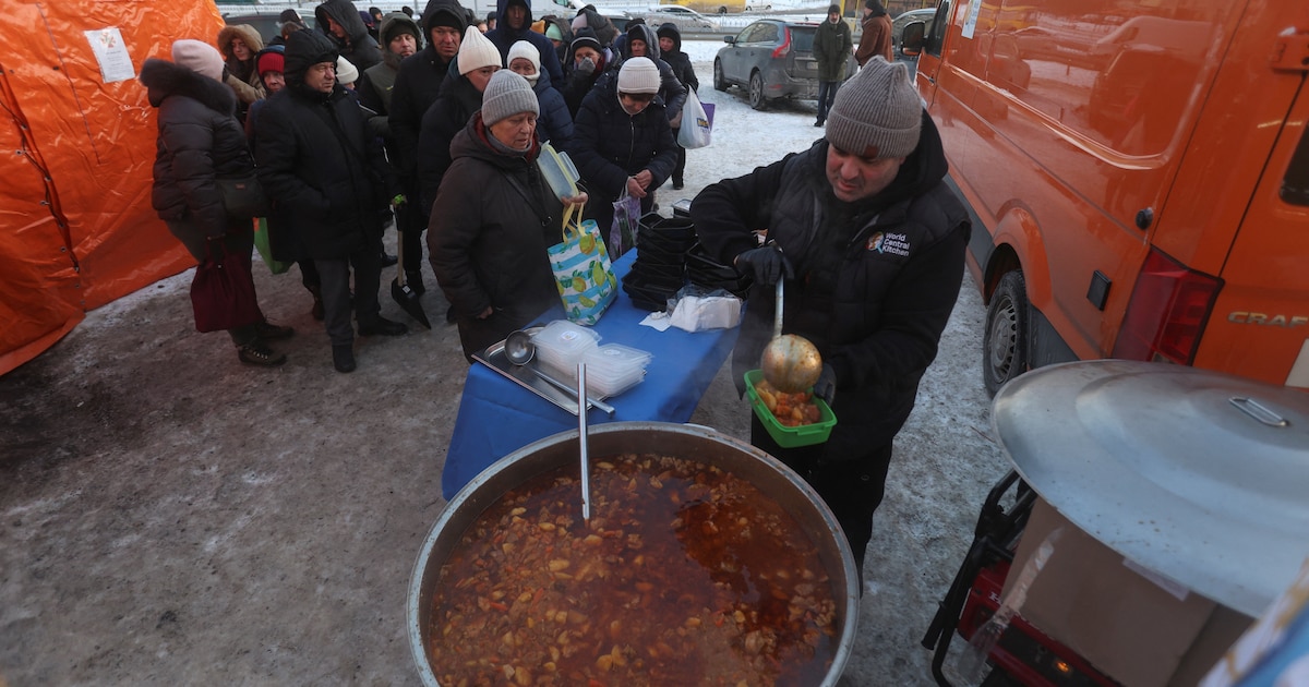 Rusland gebruikt de extreme kou om Oekraïners onder druk te zetten – en dat ondervindt Olga (7) aan 