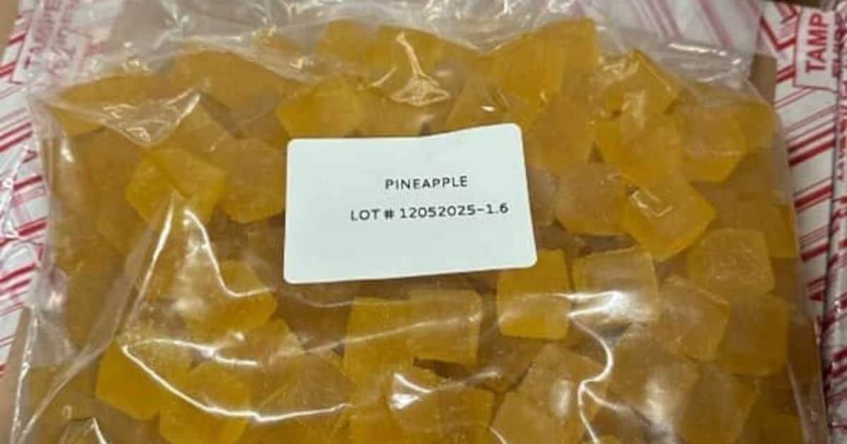 Douane op Schiphol onderschept ruim 3000 kilo winegums en honing met THC