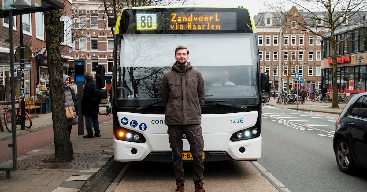 François ging viraal met zijn filmpje van bus 80: ‘Eigenlijk is het een oude, smerige bus, maar ik p