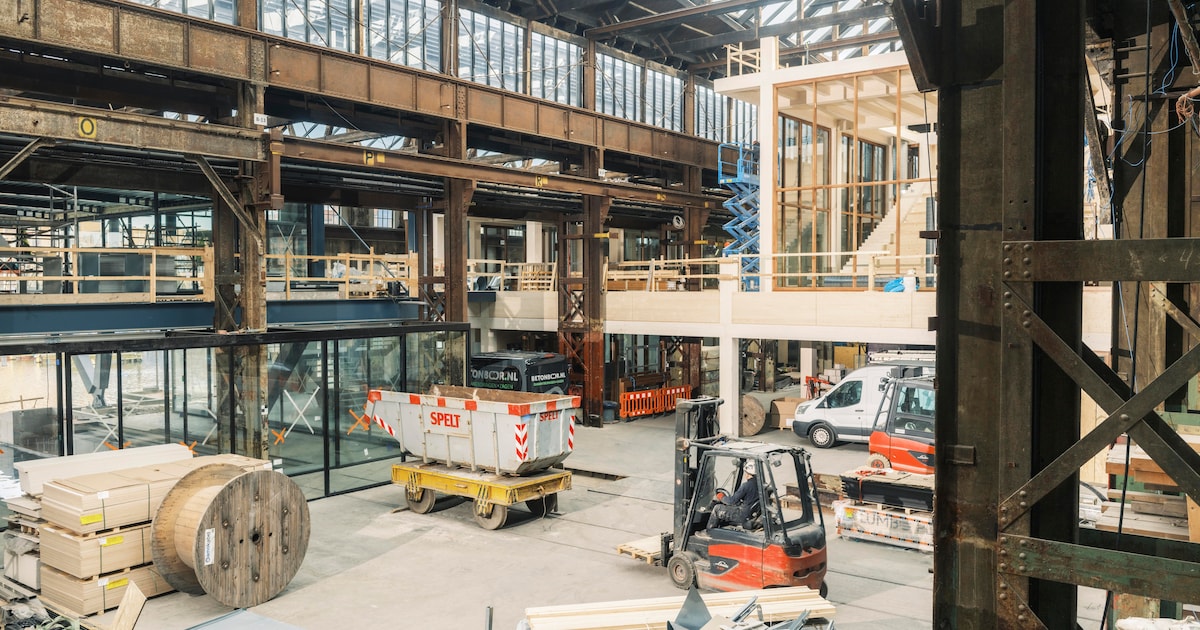 Het duurde even, maar met de komst van start-ups zijn de Van Gendt Hallen klaar: ‘Het dak was rot en