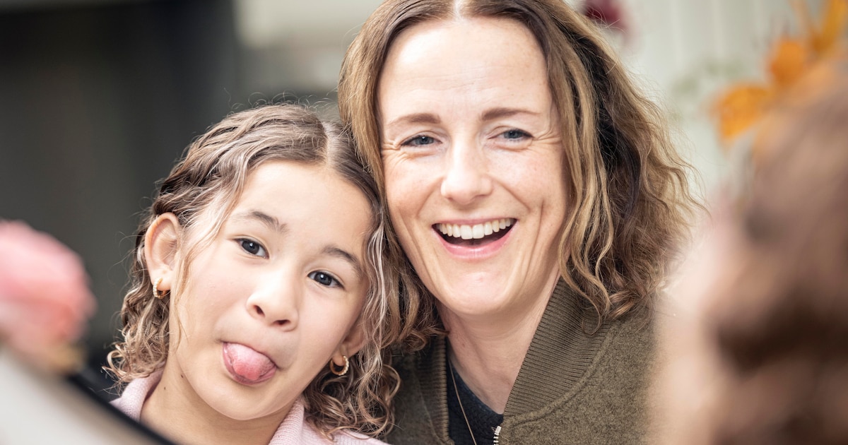 Eva (44) en Charley (11): ‘Mama traint voor een halve marathon voor een goed doel, dat is cool’