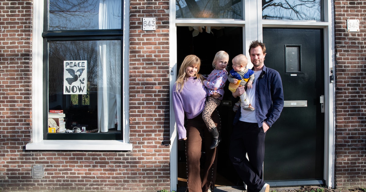 Liv (34) woont met haar gezin in een dijkhuisje in Sloterdijk: ‘We willen het voor geen goud inruile