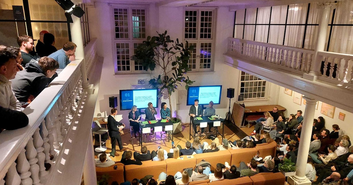 This was the English-language debate for the elections in Amsterdam: ‘You are just as much Amsterdam