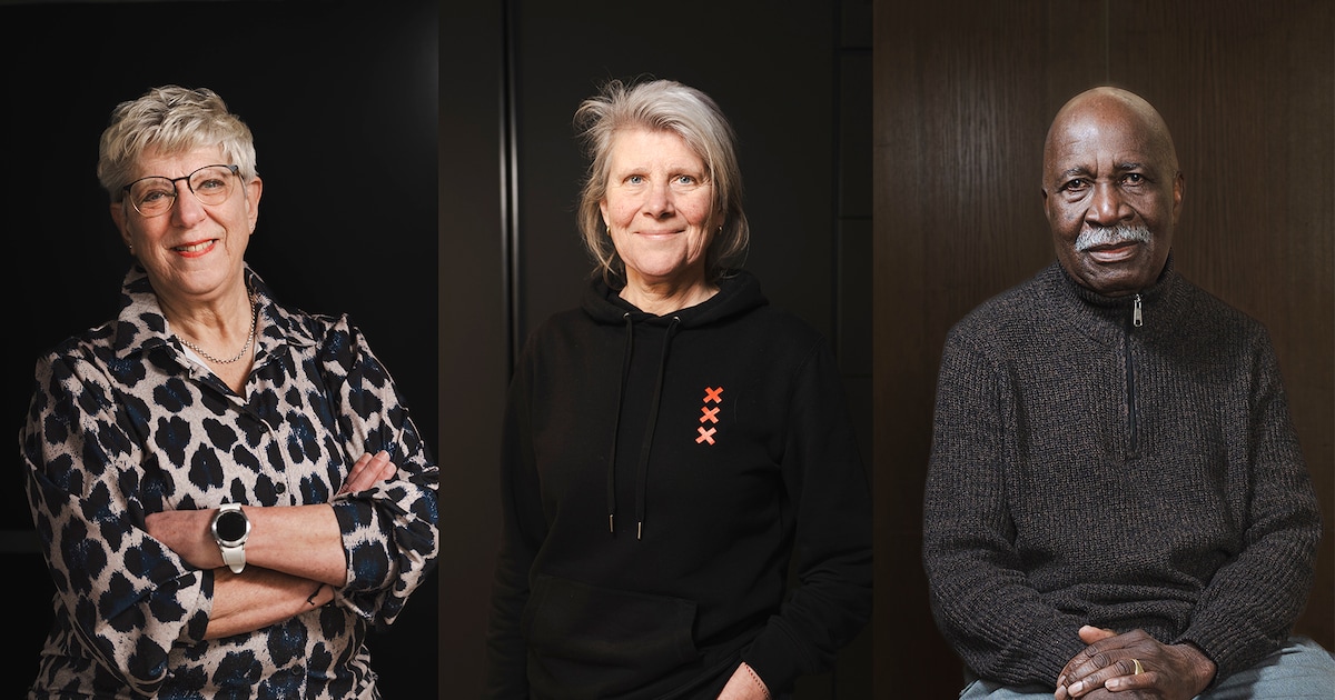 Deze drie Amsterdammers werken bij de verkiezingen in hun favoriete stembureau: ‘Als je goed beleid 