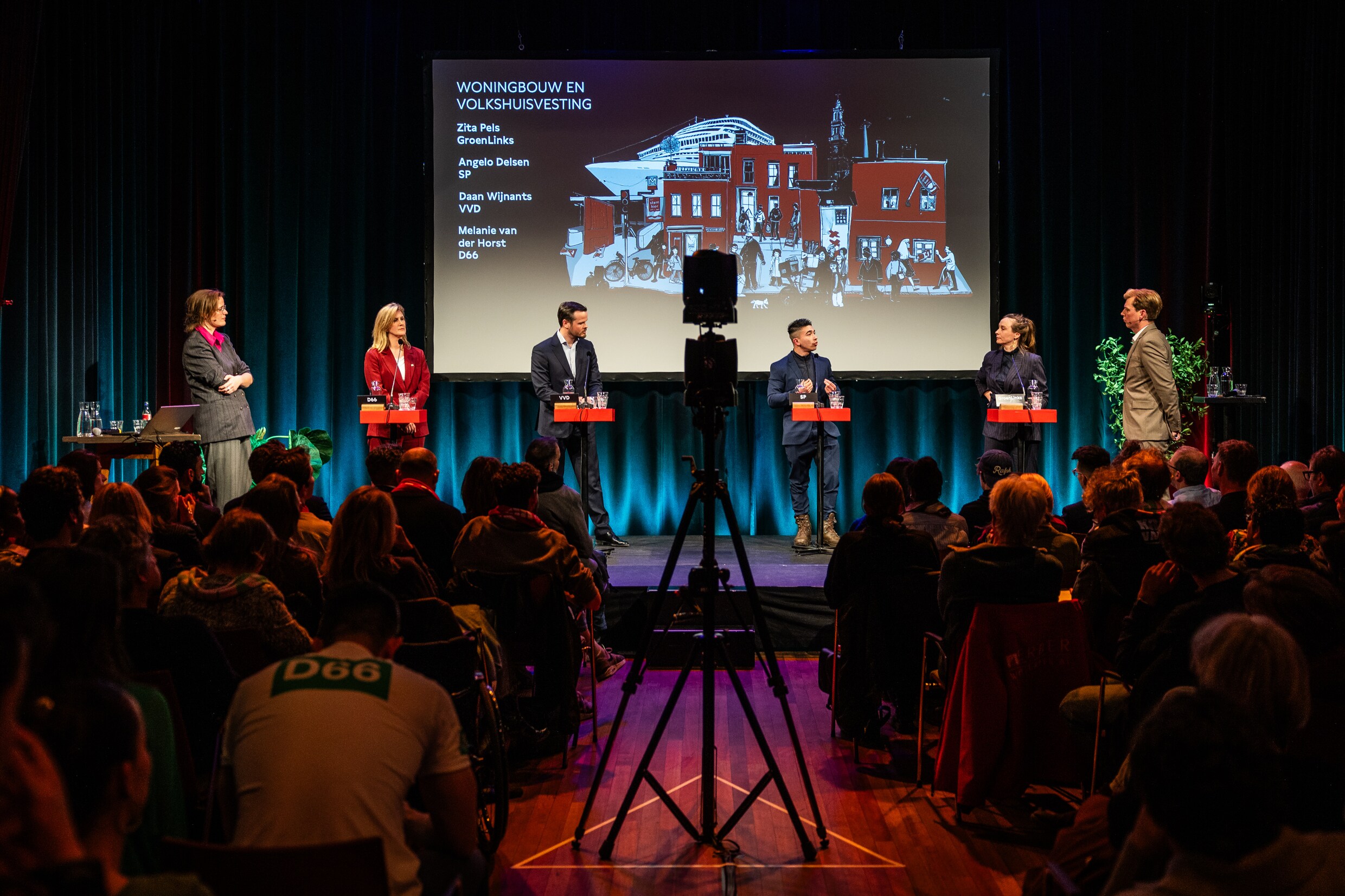 Wonen blijft splijtzwam in Amsterdams slotdebat: ‘U bouwt voor techbro ...