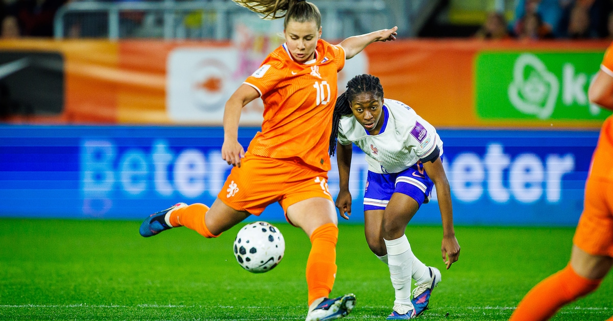 Na winst in Breda spelen de vrouwen van Oranje nu gelijk tegen Frankrijk