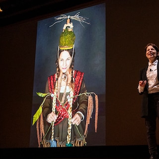 How artist Suzanne Bocanegra weaves her own web of stories with a tapestry of Charles V