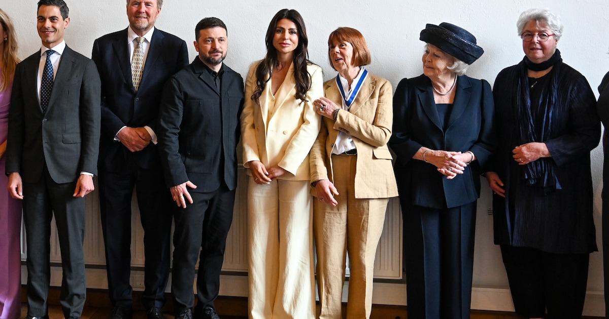 Zelensky krijgt vrijheidsprijs en vraagt om minuut stilte in Middelburg: ‘Laat de Russen niet onbest