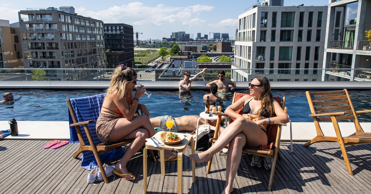 Voor Alofans van rond de dertig is er geen betere brunchplek dan het dakterras van Stretch and Fold 