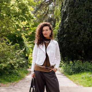 The style of DJ and herbalist Emmanuelle: ‘Since I was young, it’s been big earrings, a big necklace, a big belt’