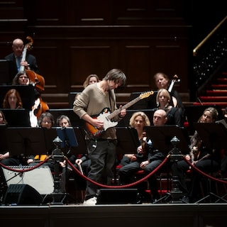 Review: Radiohead guitarist Jonny Greenwood failed to be euphoric and rousing at the Concertgebouw