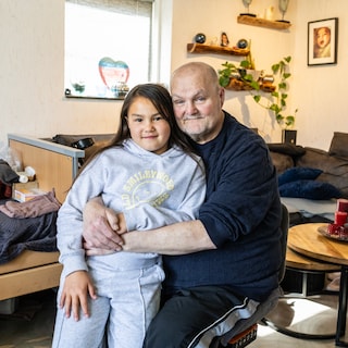 Dirk (66) lost his legs to diabetes and hopes to have his kitchen adapted so he can cook again