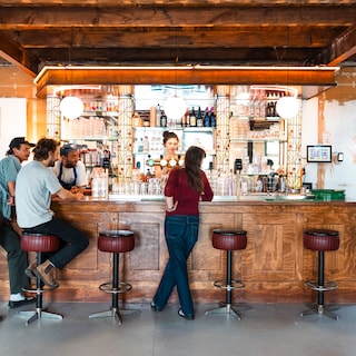 Café Voorwaarts is the Hamerkwartier's first bar in the old machine factory, from the team behind Skatecafé