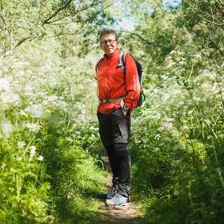 On the road with hiking route planner Rutger Burgers (67), creator of 700 ‘Slow Trails’ on unpaved paths: ‘This is how you experience the landscape at a calm pace’