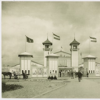 Tolhuistuin once hosted concerts and the first exhibition on shipping