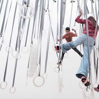 Visitors put to work at William Forsythe exhibition in Museum Voorlinden