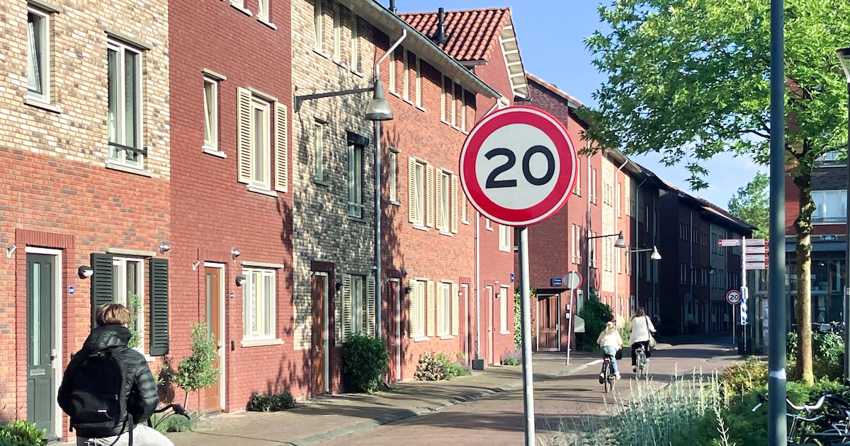 Alle ogen zijn gericht op een stukje fietspad van 130 meter in Houten: ‘Zo’n bord, wat moet je ermee