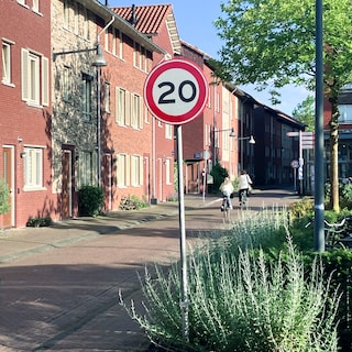 Houten test als eerste maximumsnelheid van 20 km/u