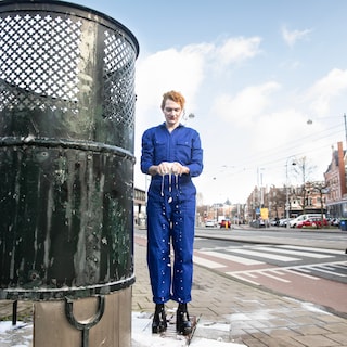 Artist Leendert Vooijce cleaned Amsterdam's 37 spiral urinals: ‘The dried urine shines back at you’
