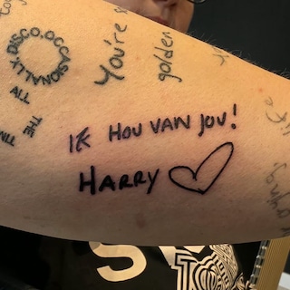 Superfan Miranda (38) liet het handgeschreven Paroolbericht 