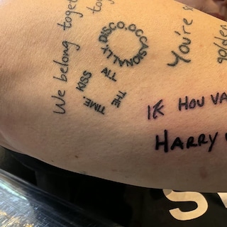 Superfan Miranda (38) got Harry Styles’ handwritten note tat