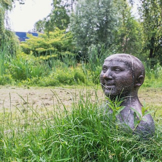 Look at Bolgewas and be happy! artist Paul Koning said about his self-portrait at his own funeral
