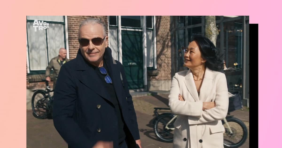 Wierd Duk voor zijn ouderlijk huis: tegenwoordig een Chinees restaurant, maar, mopper de mopper, hij