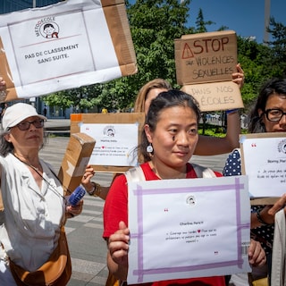 Eerste uitspraak in misbruikschandaal op scholen in Parijs: ‘We hopen op een flinke straf’