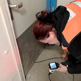 Sniffer dog Pien and the Snake Eye search for drugs and explosives in Zuidoost storage units
