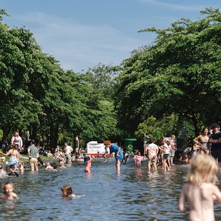 How is Amsterdam dealing with the summer heat? ‘It’s nice on a bike, but when you stop...’