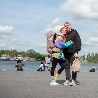 Oleksii (31) fights on the front lines in Ukraine and visits Amsterdam with his wife Antonia (30) during leave: It is nice to relax, but it is also bittersweet