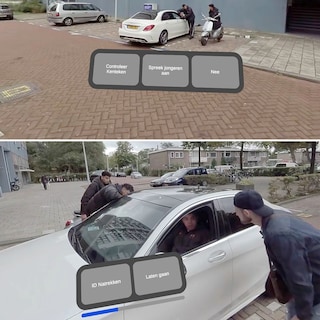 Police use VR headsets to practice stopping people based on behavior rather than ethnicity: Sometimes a colleague walks away angry or emotional