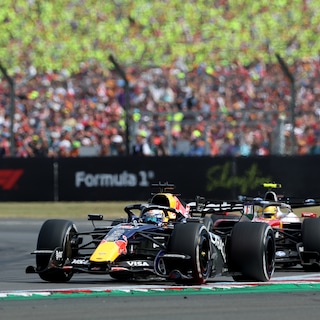 Verstappen slides off track with podium in sight, first win in a long time for Leclerc