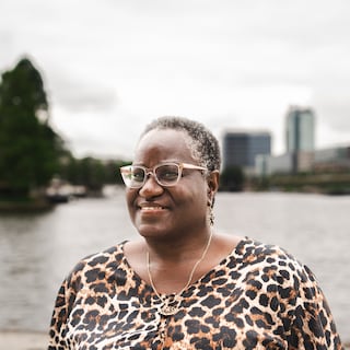 Chiquita Odjo-Seymonson is the driving force behind many activities on the Oostelijke Eilanden: ‘When people get to know each other, prejudices disappear’