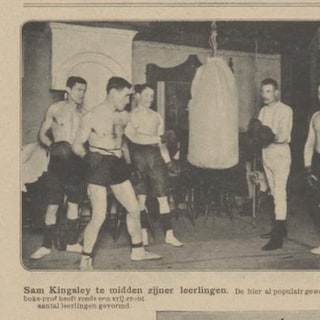 Jewish boxer Ben Bril threw his first punches as an 11-year-old street kid in this boxing gym at the beginning of the last century