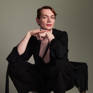 Koos Breukel photographs theater maker, performer and visual artist Leendert Vooijce