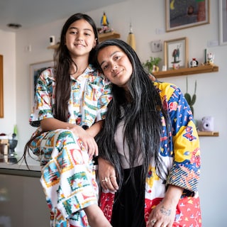 Tieka (42) and Léla (9): ‘Sometimes I really wonder: where do all your thoughts go?’