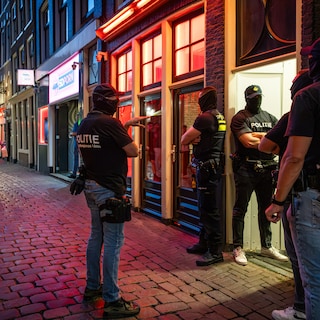 The long-hidden problem of Romanian human trafficking in the Red Light District is suddenly in the spotlight