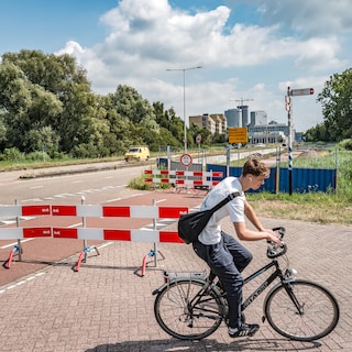 Incomprehensible, after the commotion surrounding Lisa’s death: cyclists complain about quiet and remote detour route between Arena area and Amsterdam