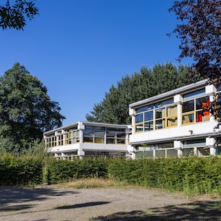 Architect André van Stigt (68) visits his father Joop's North Amsterdam school building as it gains listed status: I think it has been needlessly mistreated