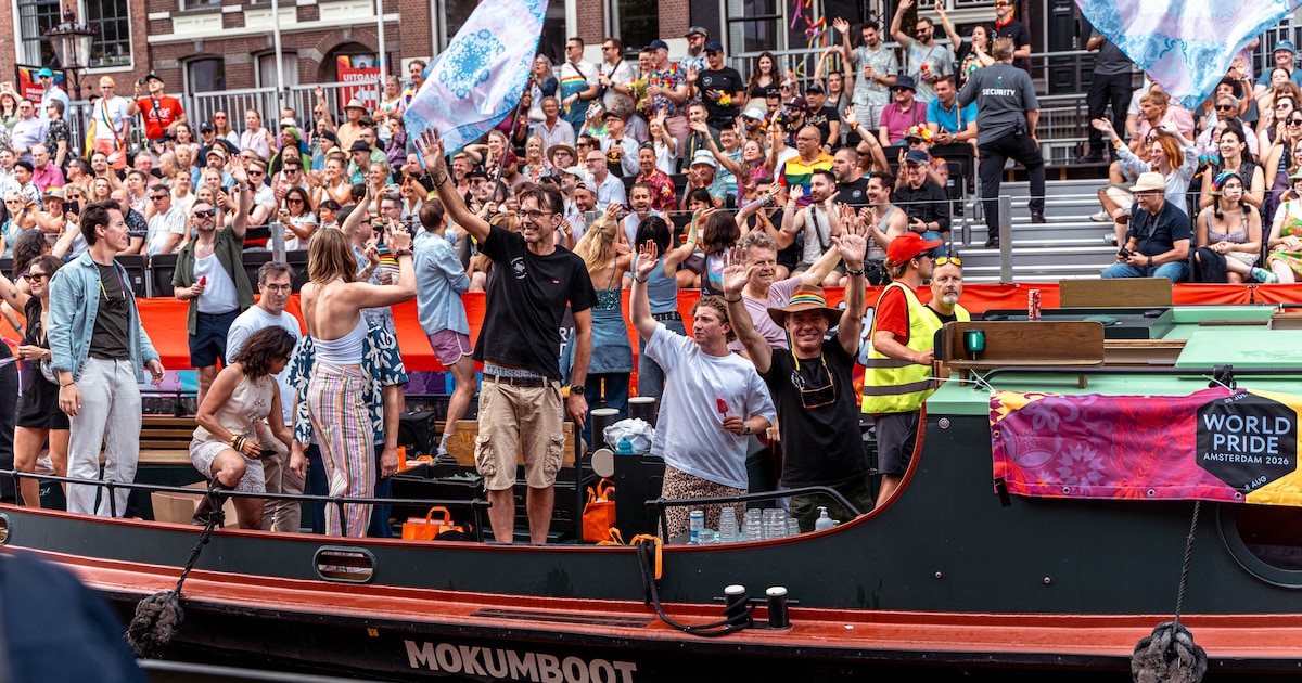 Geen Madonna, maar de Canal Parade is even feestelijk en verbindend als altijd: ‘Jezelf zijn, dat zo