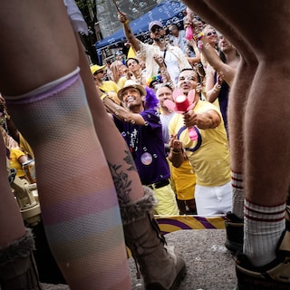 ‘Hetero’s zijn van harte welkom op Pride, maar wie de botenparade vooral als decor voor selfies gebruikt heeft het punt niet echt begrepen’
