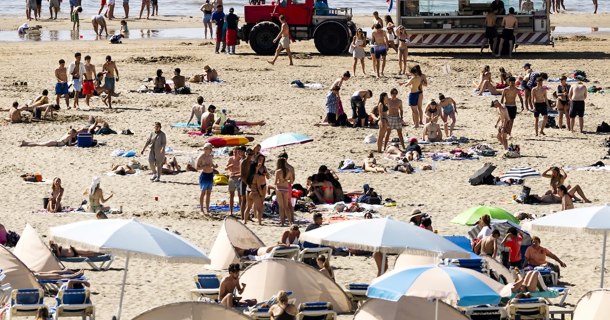 Maandag wordt het tropisch warm: temperaturen tot 33 graden, benauwde nacht en code geel