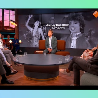 Johnny de Mol introduced late singer Jerney Kaagman as a member of Earth, Wind & Fire