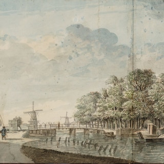 Fresh Vecht water for the city: the dream aqueduct between Weesp and Amsterdam by inventor Elias Sandra seemed promising, but died in beauty