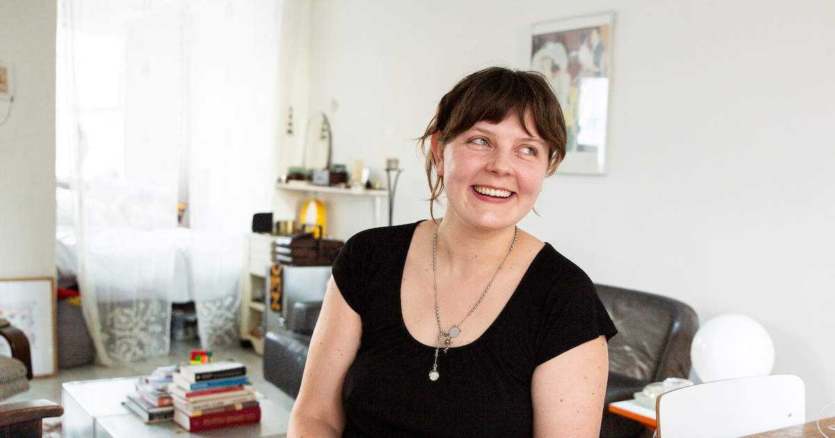 June (25) huurt een studio in het 17de-eeuwse huis van haar opa en oma in hartje Amsterdam: ‘Ik heb 