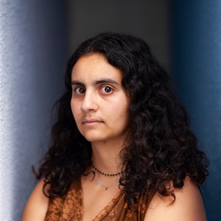 Koos Breukel photographs video artist and filmmaker Meli Vasiloudes Bayada