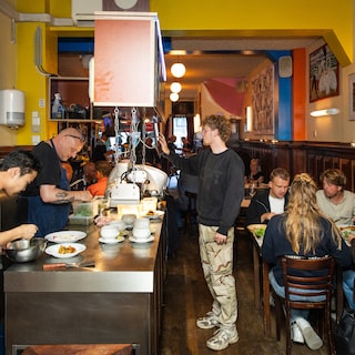 Van Beeren lacks the sense of wonder we experienced at De Reiger, owned by the same people (7.5)