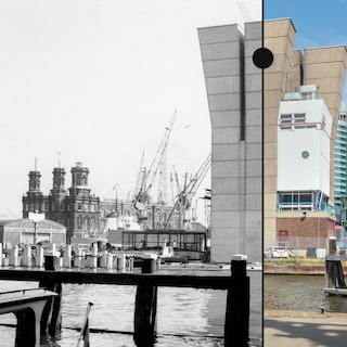 Spot the difference: the IJ tunnel in 1968 and 2026