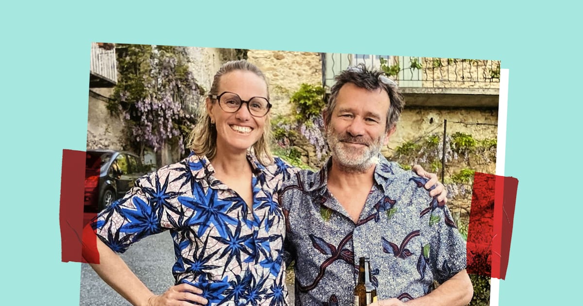 Floor Koop (45) en Arnaud Jacquin (53): ‘Ik had meteen een petit crush op haar’